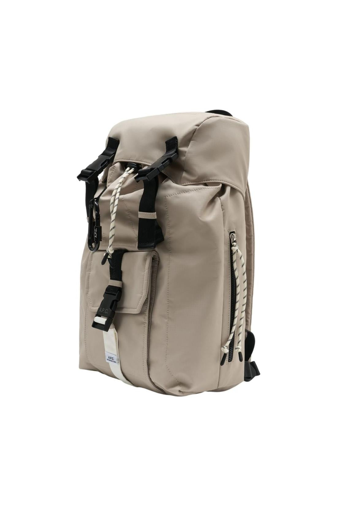 Trek Rucksack - A.P.C. - Synthetik - Beige-Taschen-A.P.C.-ARCHIVIST