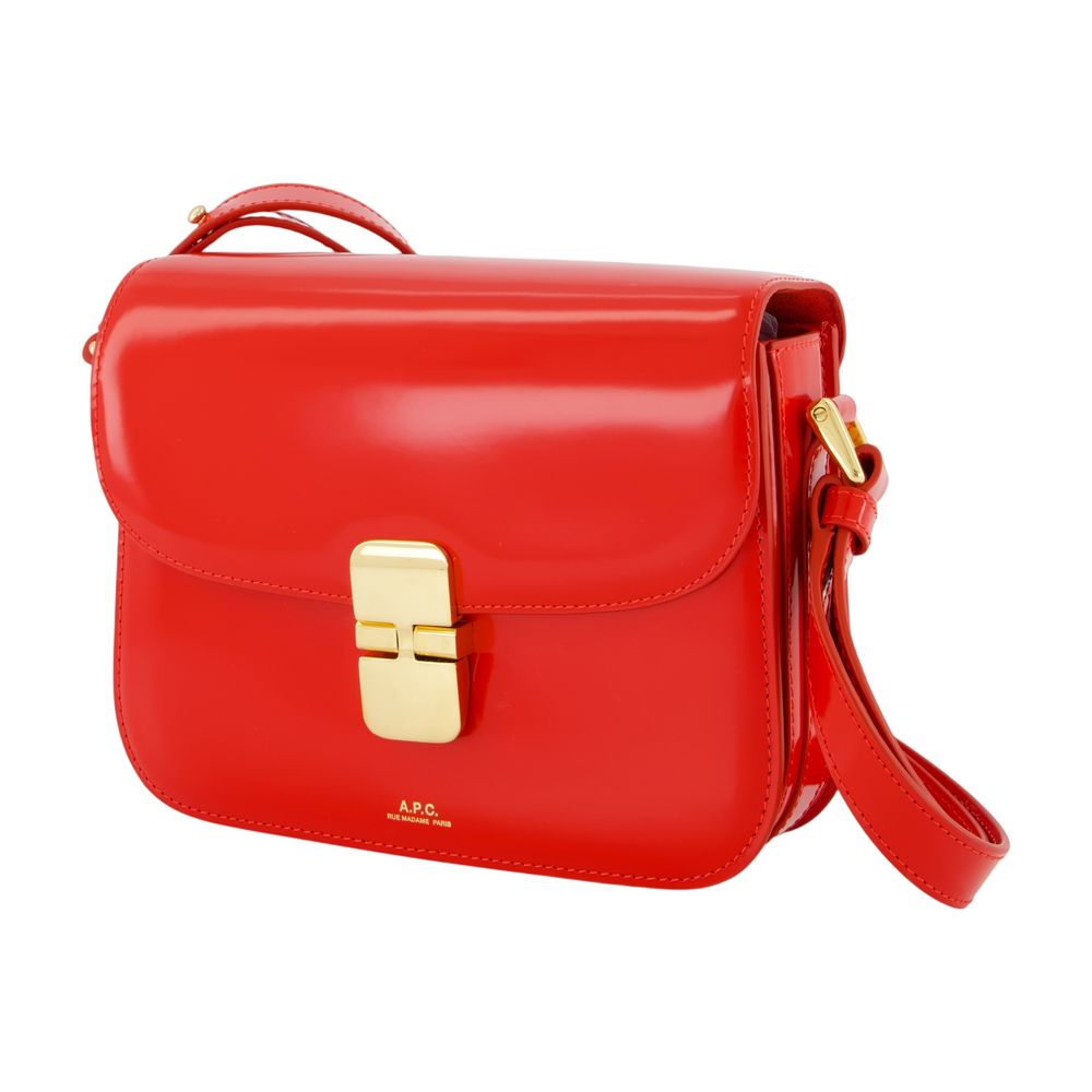 Grace Small Schultertasche - A.P.C. - Leder - Rot