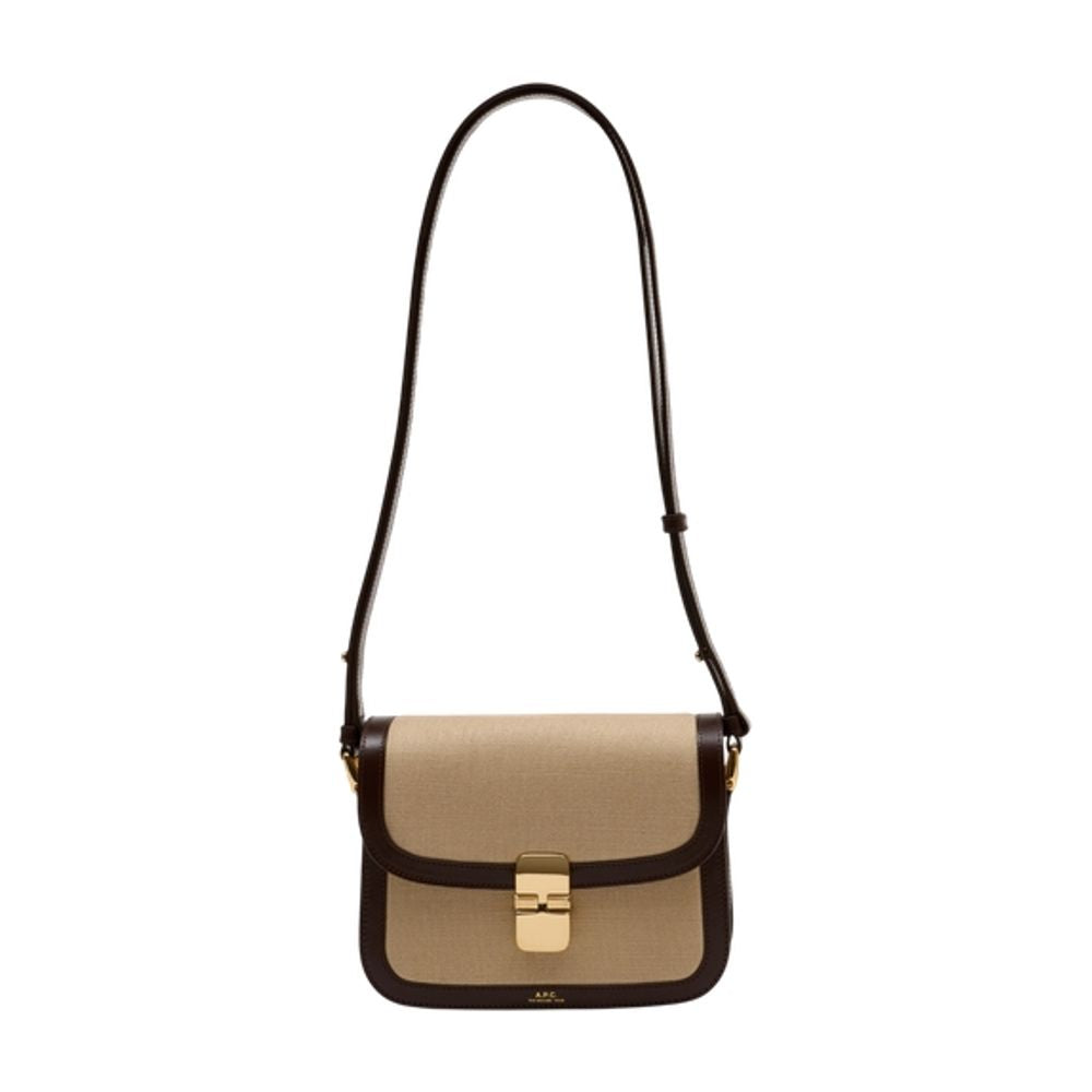 Grace Small Schultertasche - A.P.C. - Leder - Beige