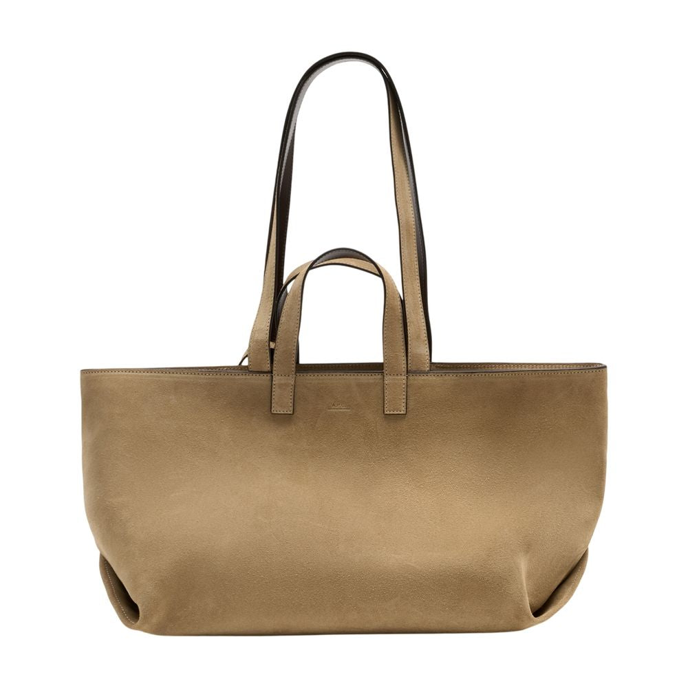 Cabas Le Drummer - A.P.C. - Leder - Braun