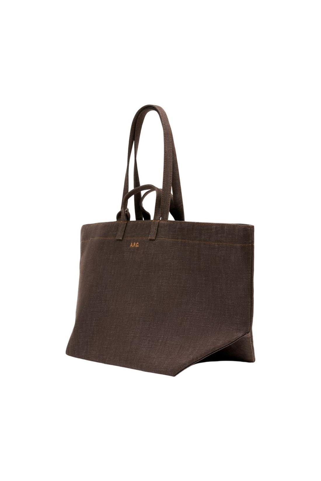 Cabas Le Drummer - A.P.C. - Baumwolle - Braun