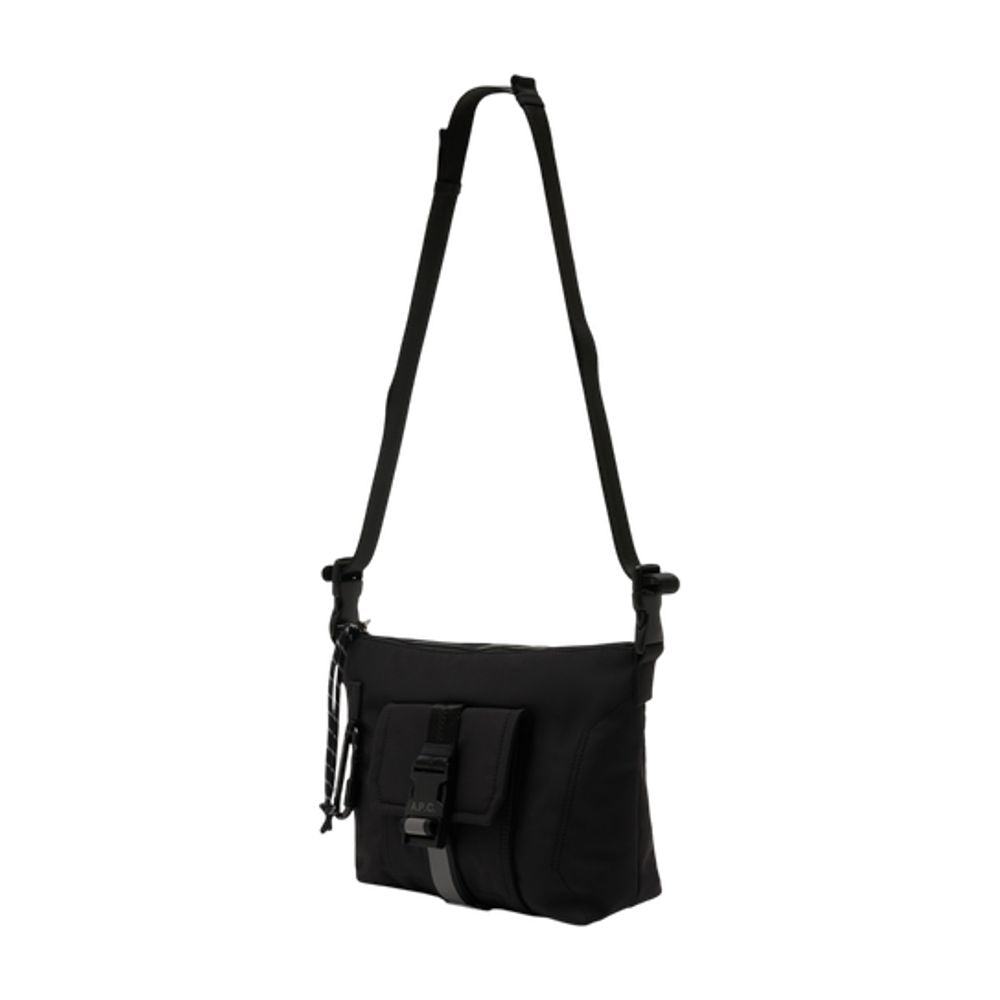 Trek-Umhängetasche – A.P.C. – Synthetik – Schwarz