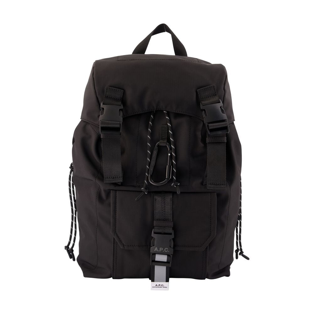 Rucksack Trek 2.0 – A.P.C. – Nylon – Schwarz
