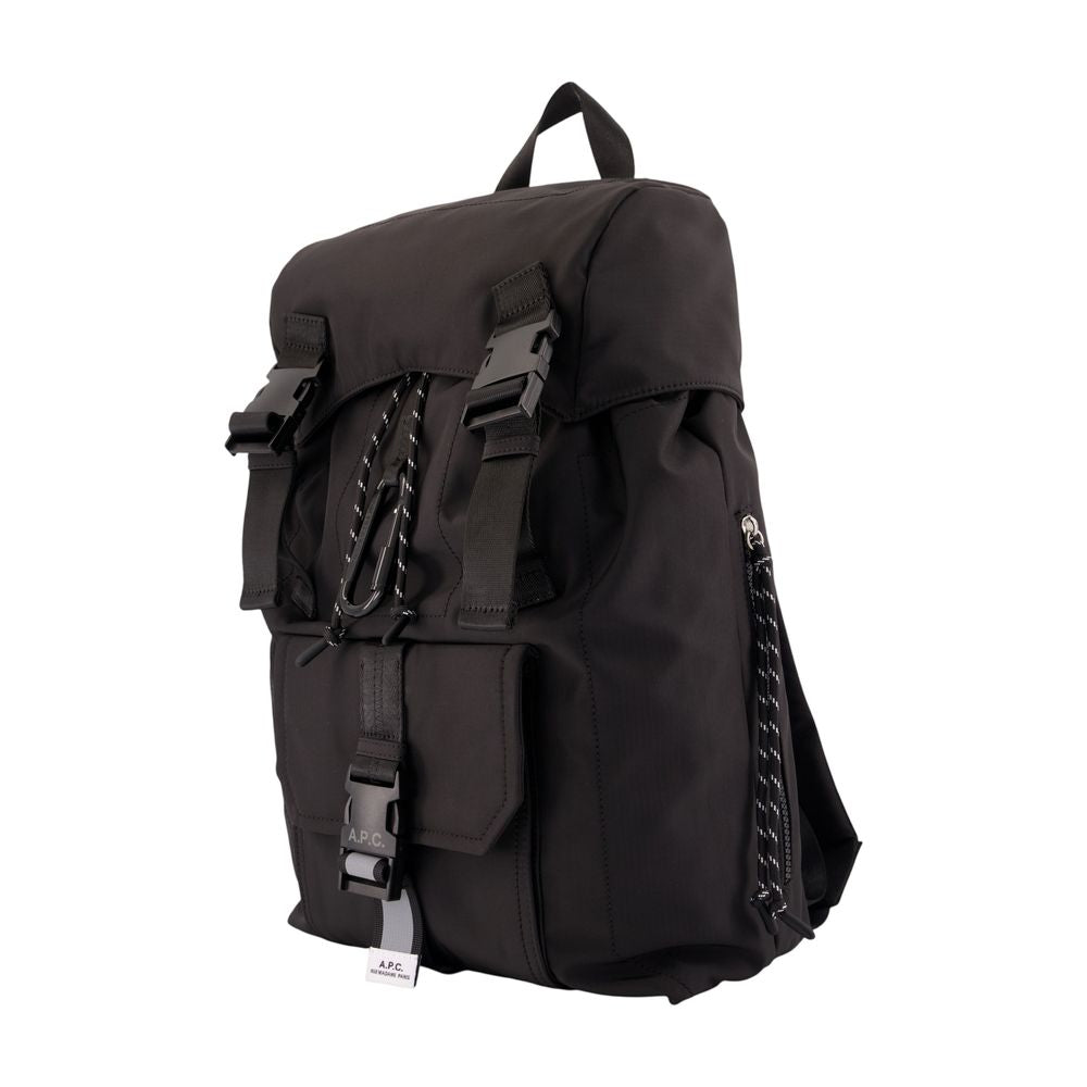 Rucksack Trek 2.0 – A.P.C. – Nylon – Schwarz