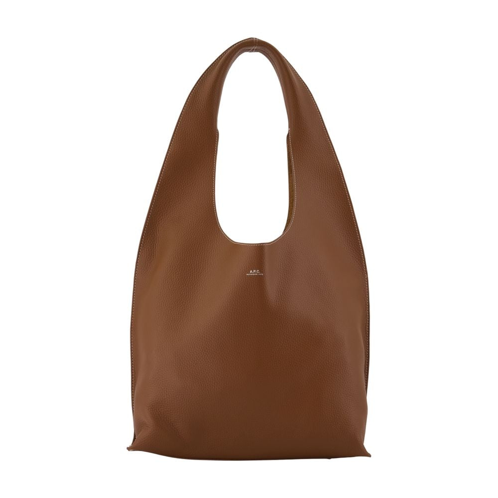 Le Neige Clou Einkaufstasche – A.P.C. – Leder – Braun