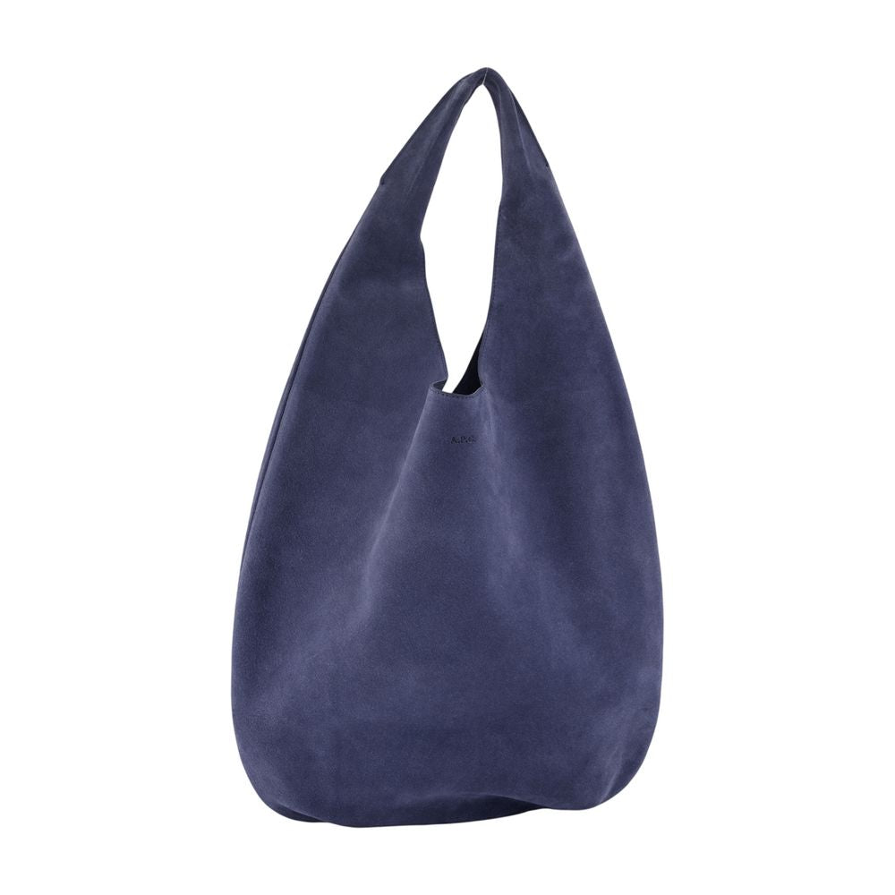 Le Neige Einkaufstasche – A.P.C. – Leder – Blau