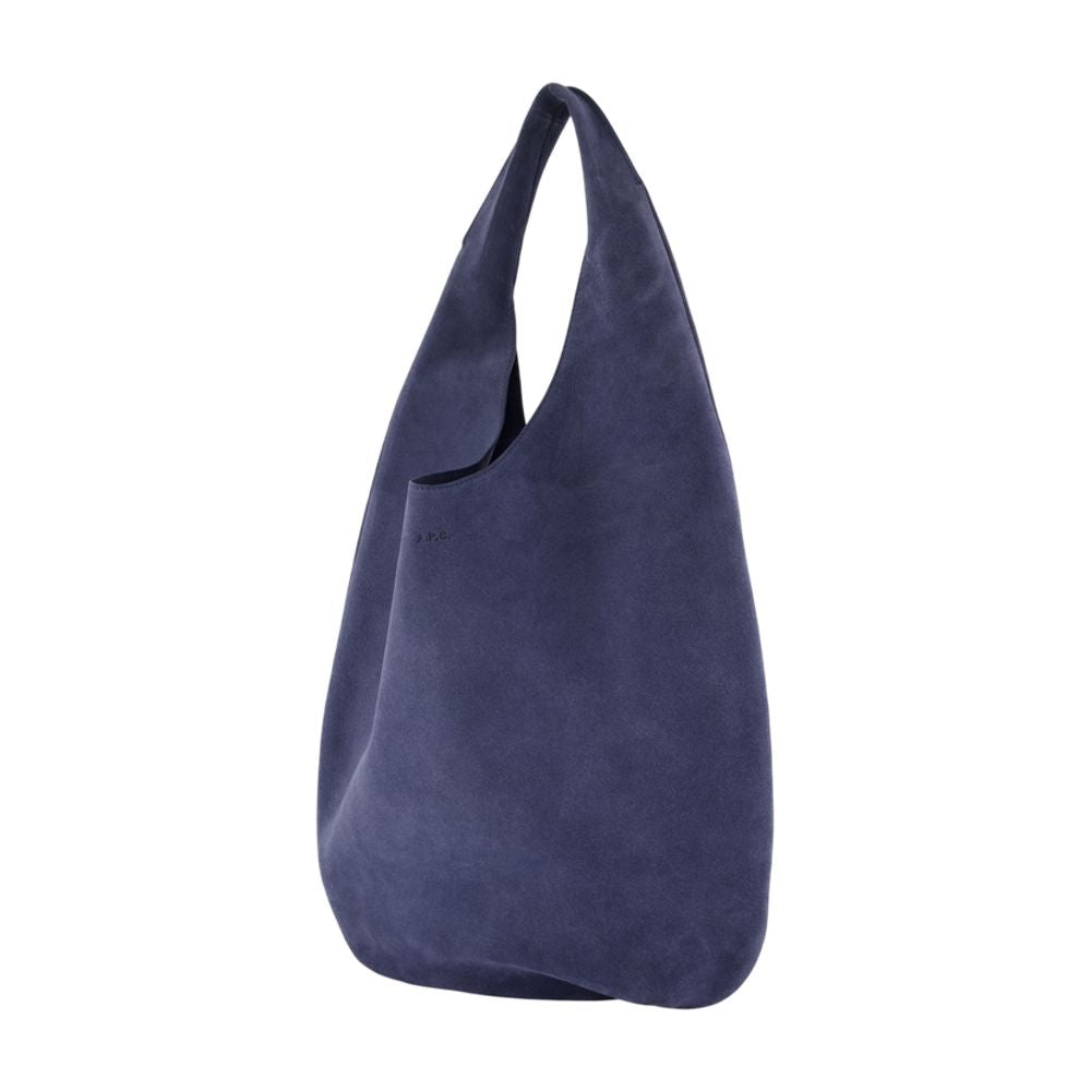 Le Neige Einkaufstasche – A.P.C. – Leder – Blau