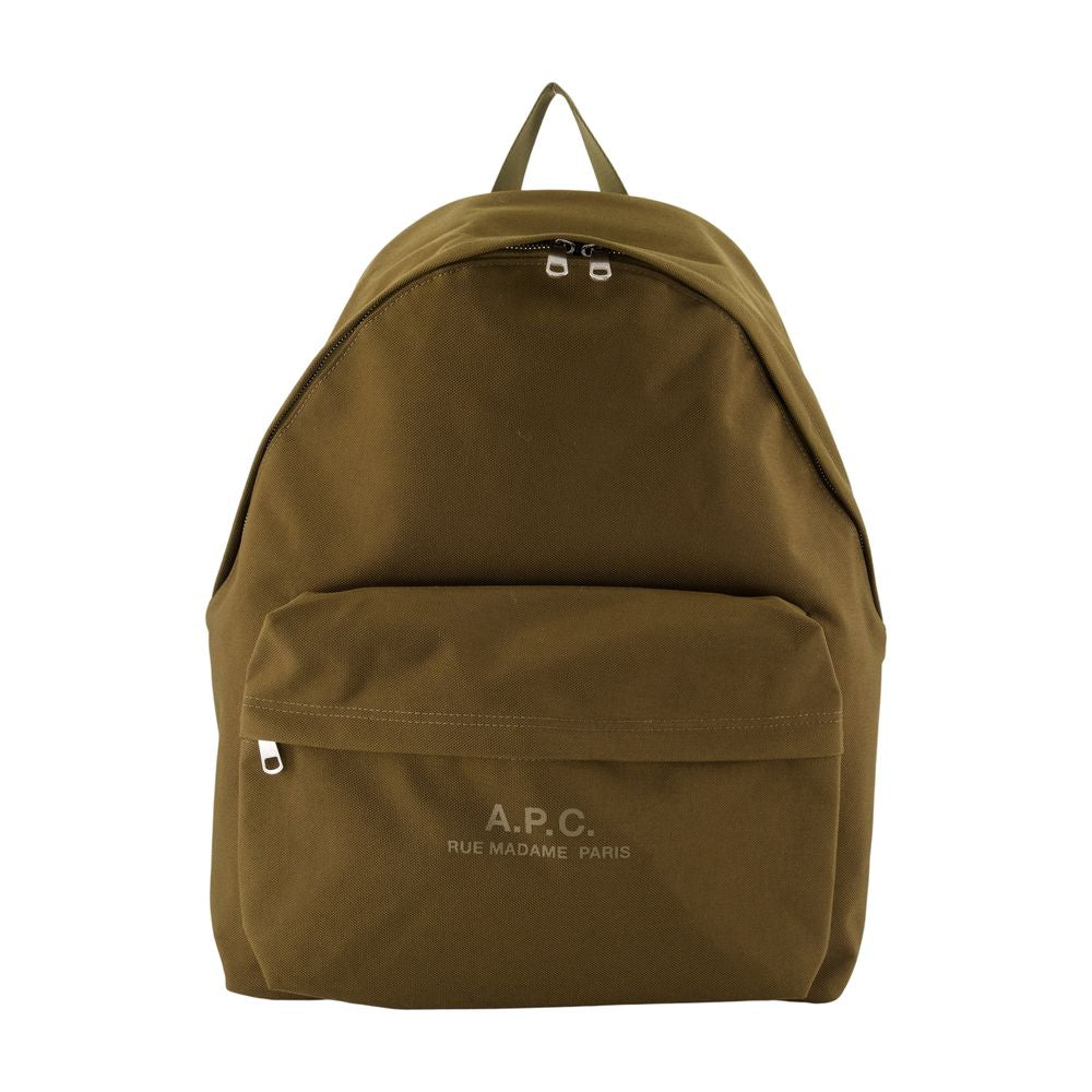 Backstage-Rucksack – A.P.C. – Synthetik – Khaki