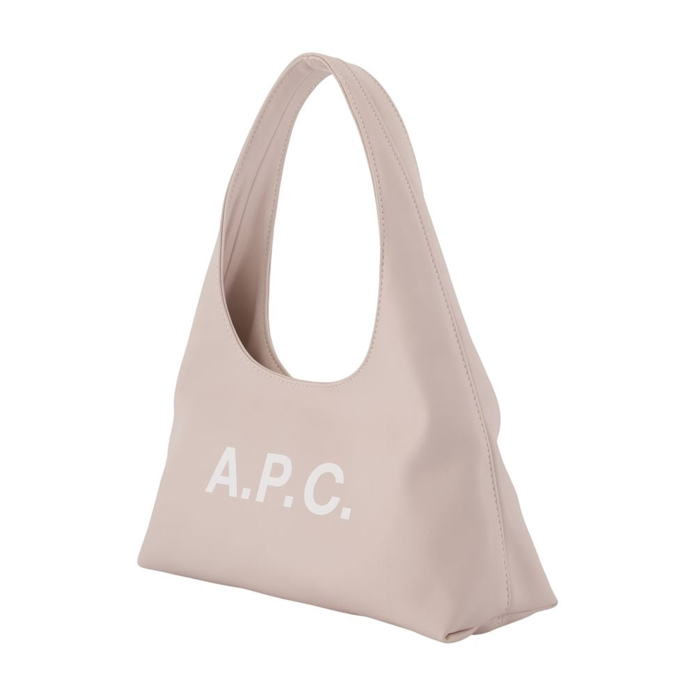 Umhängetasche Baby Ninon – A.P.C. – Kunstleder – Elfenbein