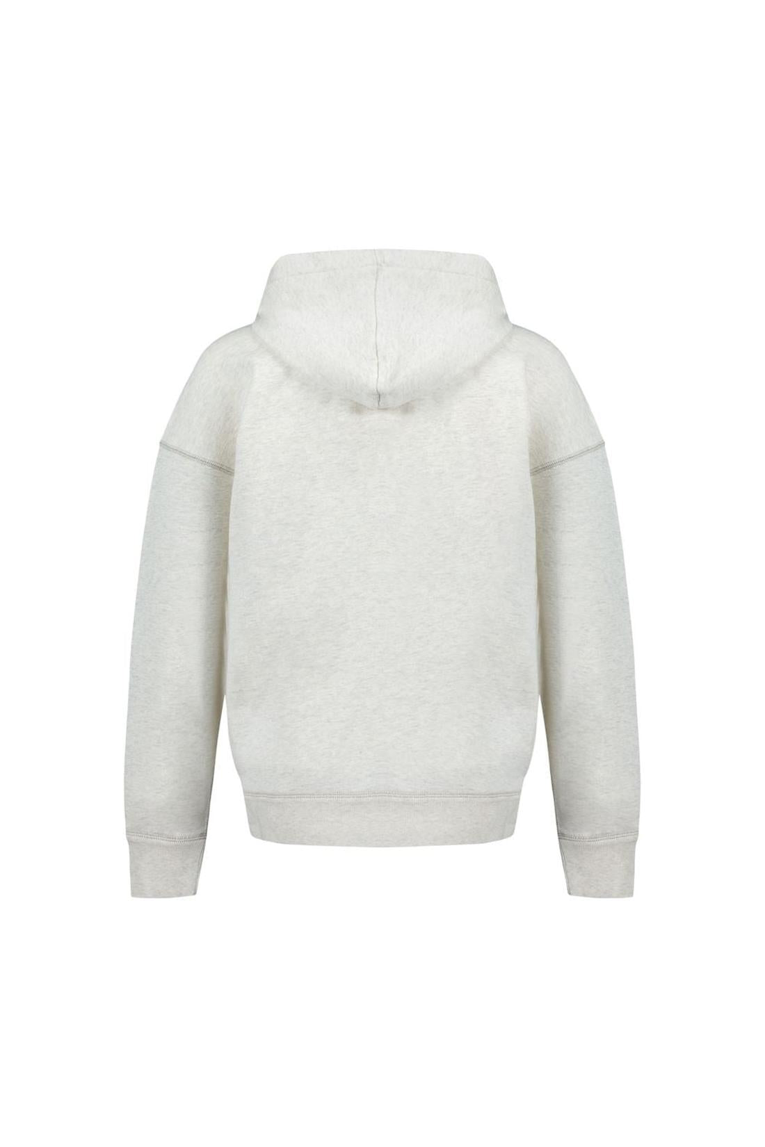 Isabel Marant-Hoodie Mansel Gz - Isabel Marant - Baumwolle - Weiß-Shirts-Black-Deal-Outlet-by-ARCHIVIST