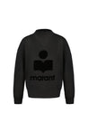 Isabel Marant-Hoodie Moby Gz - Isabel Marant - Baumwolle - Schwarz-Shirts-Black-Deal-Outlet-by-ARCHIVIST
