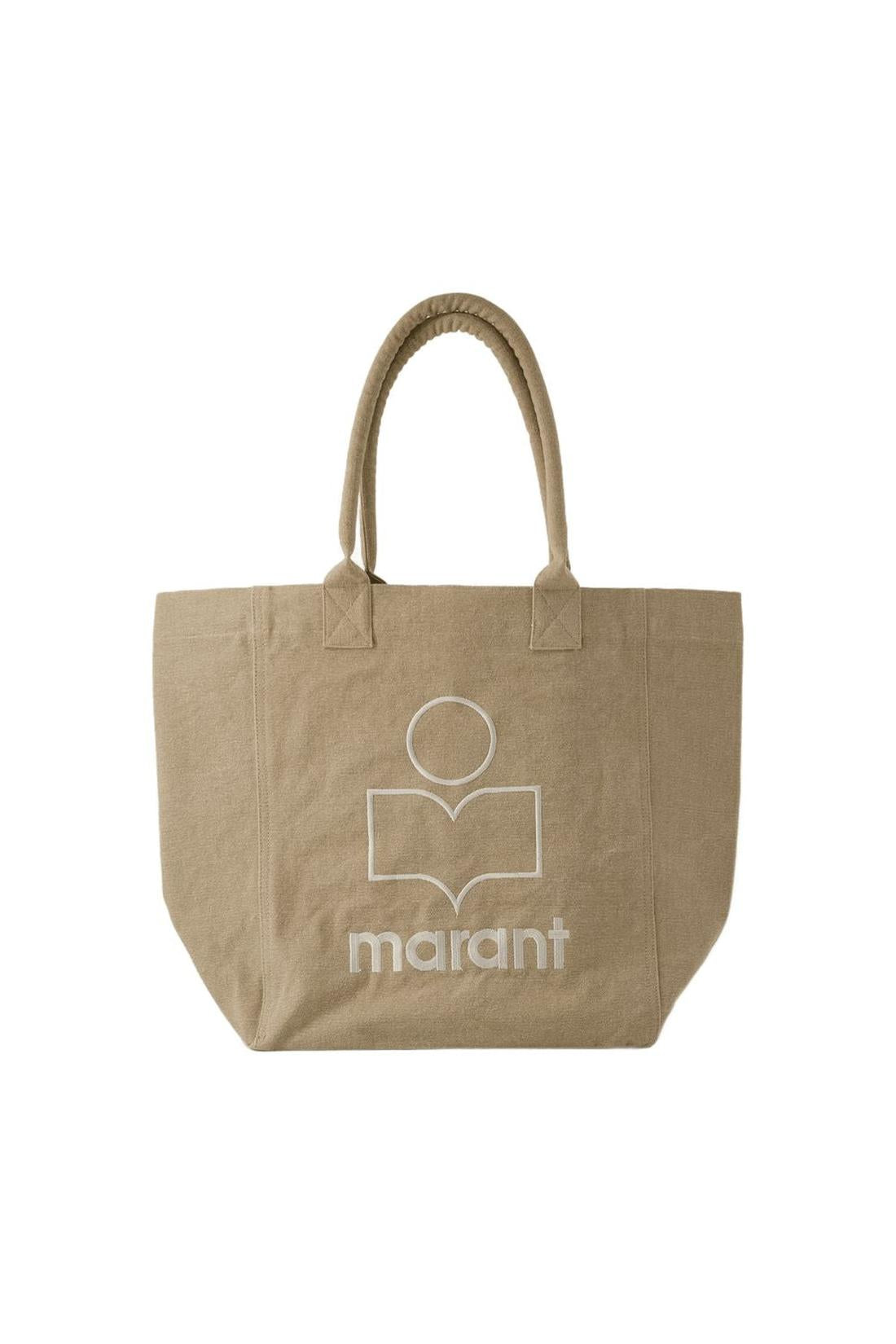 Tote bag Yenky Gz - Isabel Marant - Cotton - Beige