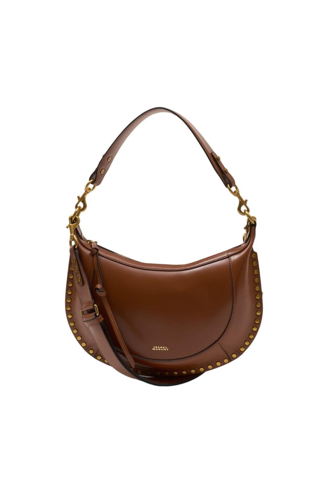Naoko Gz Schultertasche - Isabel Marant - Leder - Braun-Taschen-Isabel Marant-One size-brown-ARCHIVIST