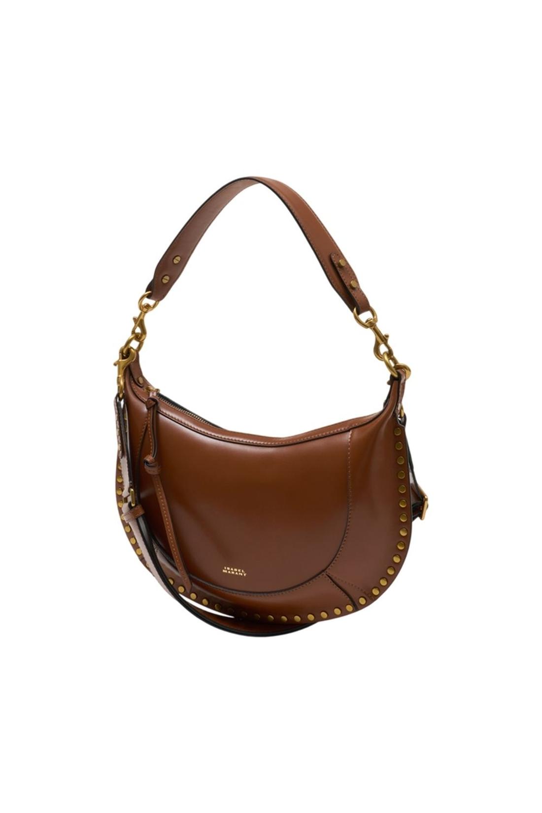 Naoko Gz Schultertasche - Isabel Marant - Leder - Braun-Taschen-Isabel Marant-ARCHIVIST