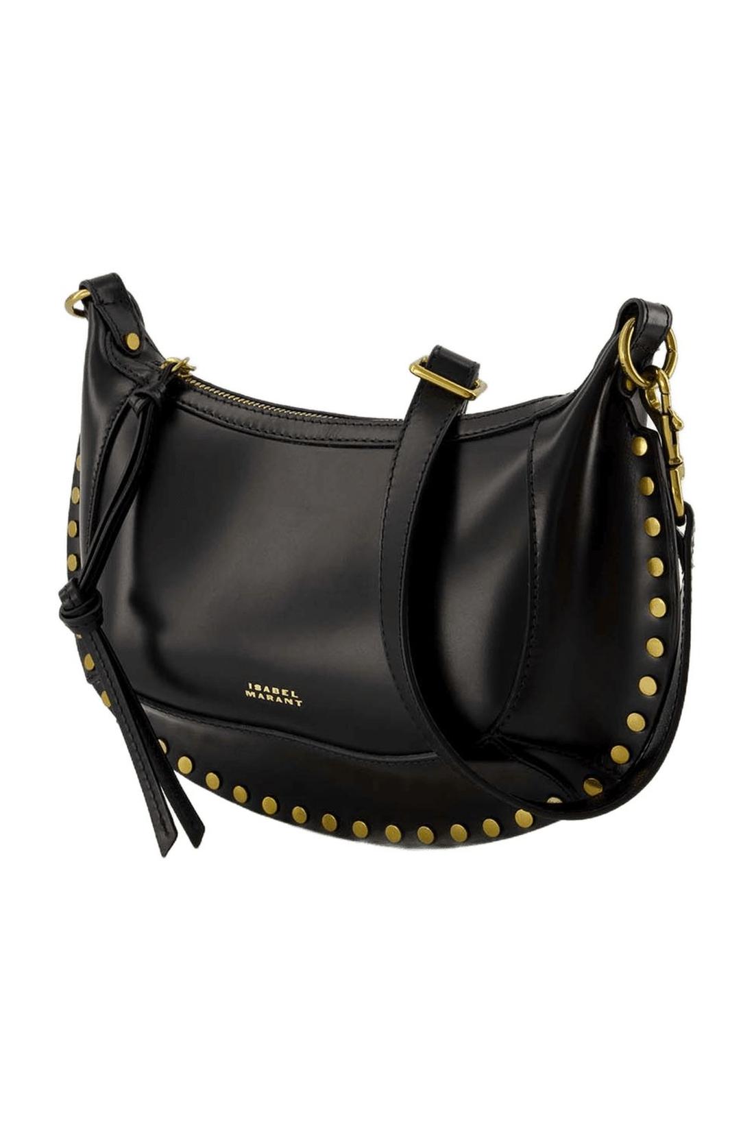 Oskan Moon-Ga Crossbody - Isabel Marant - Black - Leather