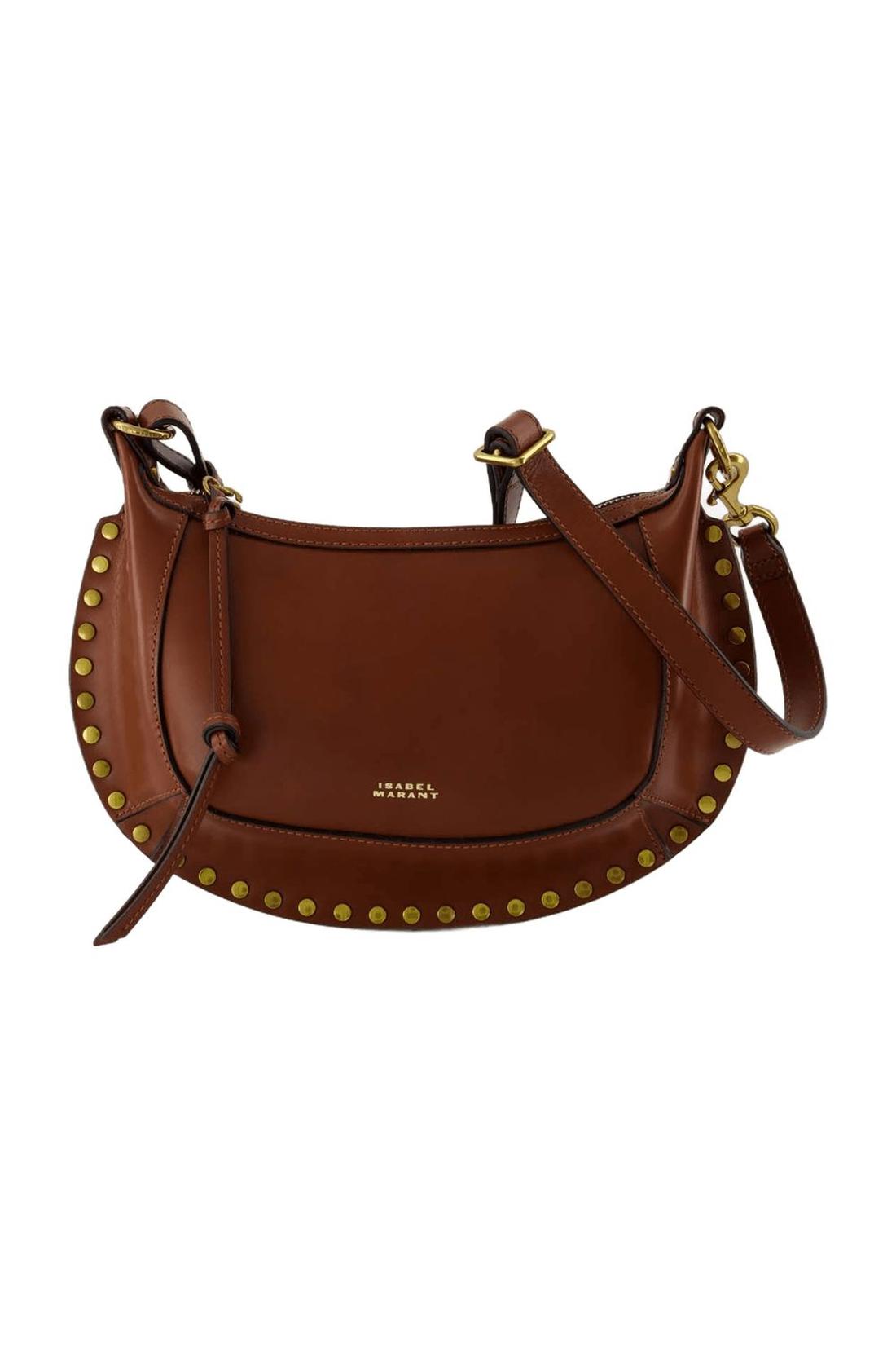 Isabel Marant-Oskan Moon-Ga Crossbody - Isabel Marant - Cognac - Leather-Taschen-Black-Deal-Outlet-by-ARCHIVIST