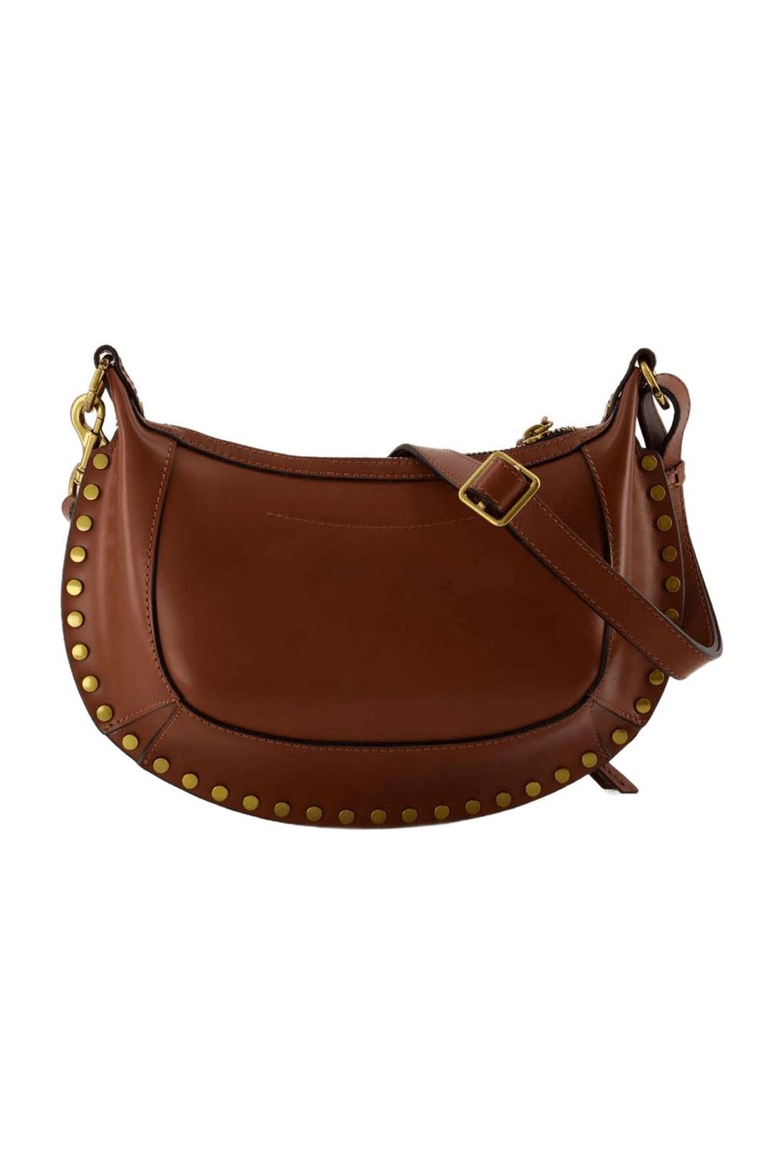 Isabel Marant-Oskan Moon-Ga Crossbody - Isabel Marant - Cognac - Leather-Taschen-Black-Deal-Outlet-by-ARCHIVIST