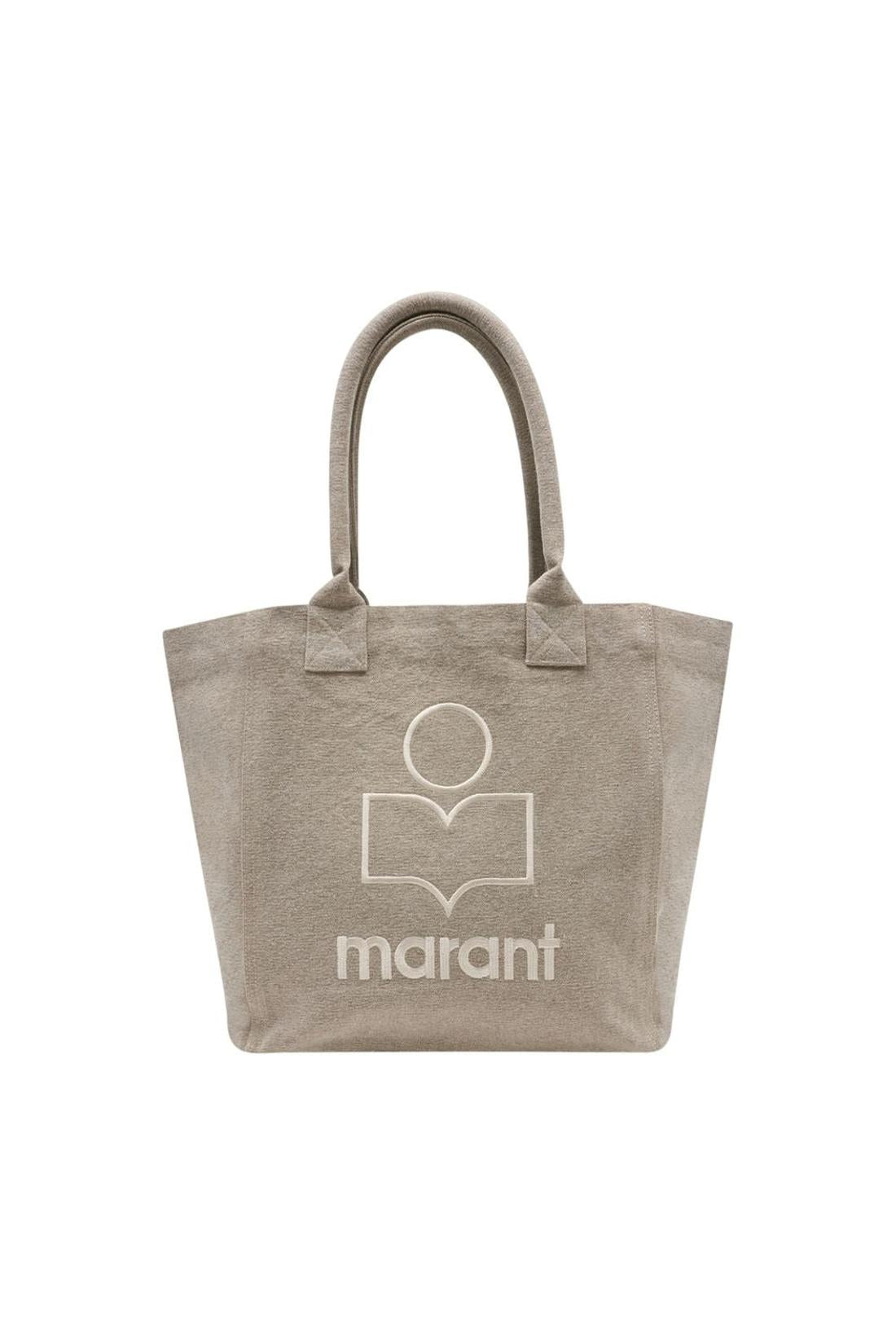 Cabas Small Yenky Gz - Isabel Marant - Baumwolle - Beige