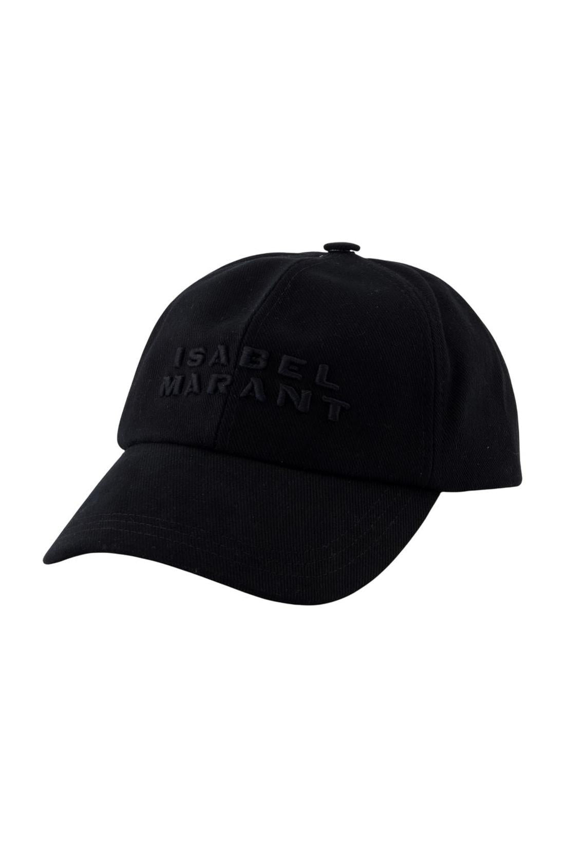 Isabel Marant-Tyron Cap - Isabel Marant - Baumwolle - Schwarz-Outdoor-Black-Deal-Outlet-by-ARCHIVIST