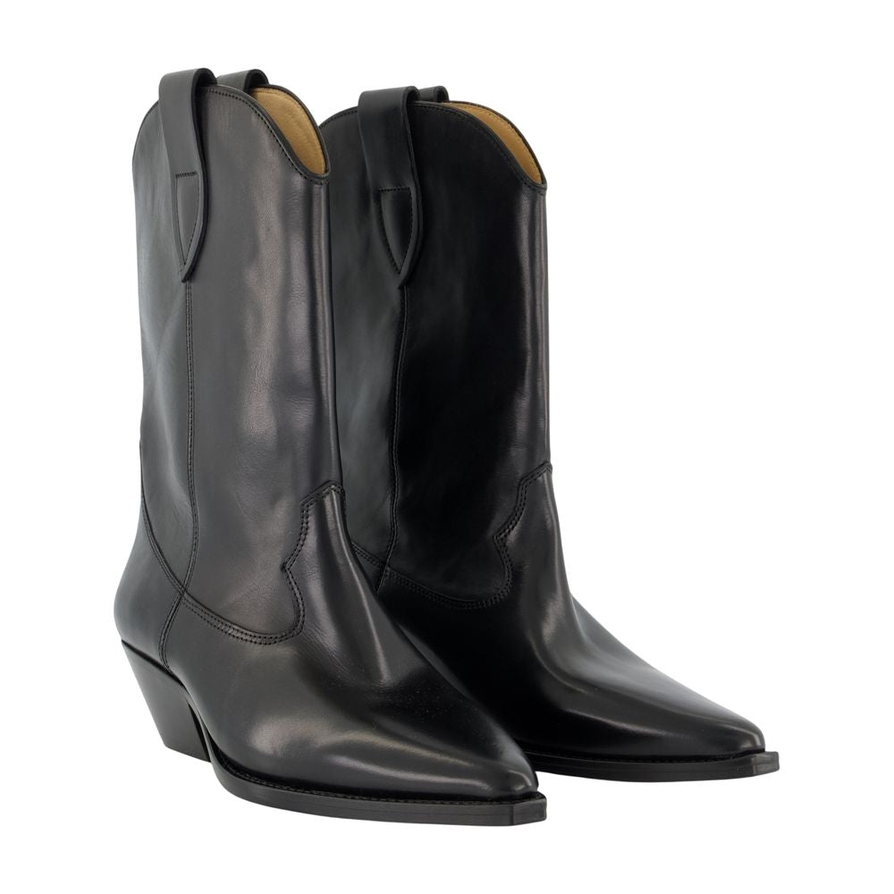 Duerto-Stiefel – Isabel Marant – Leder – Schwarz