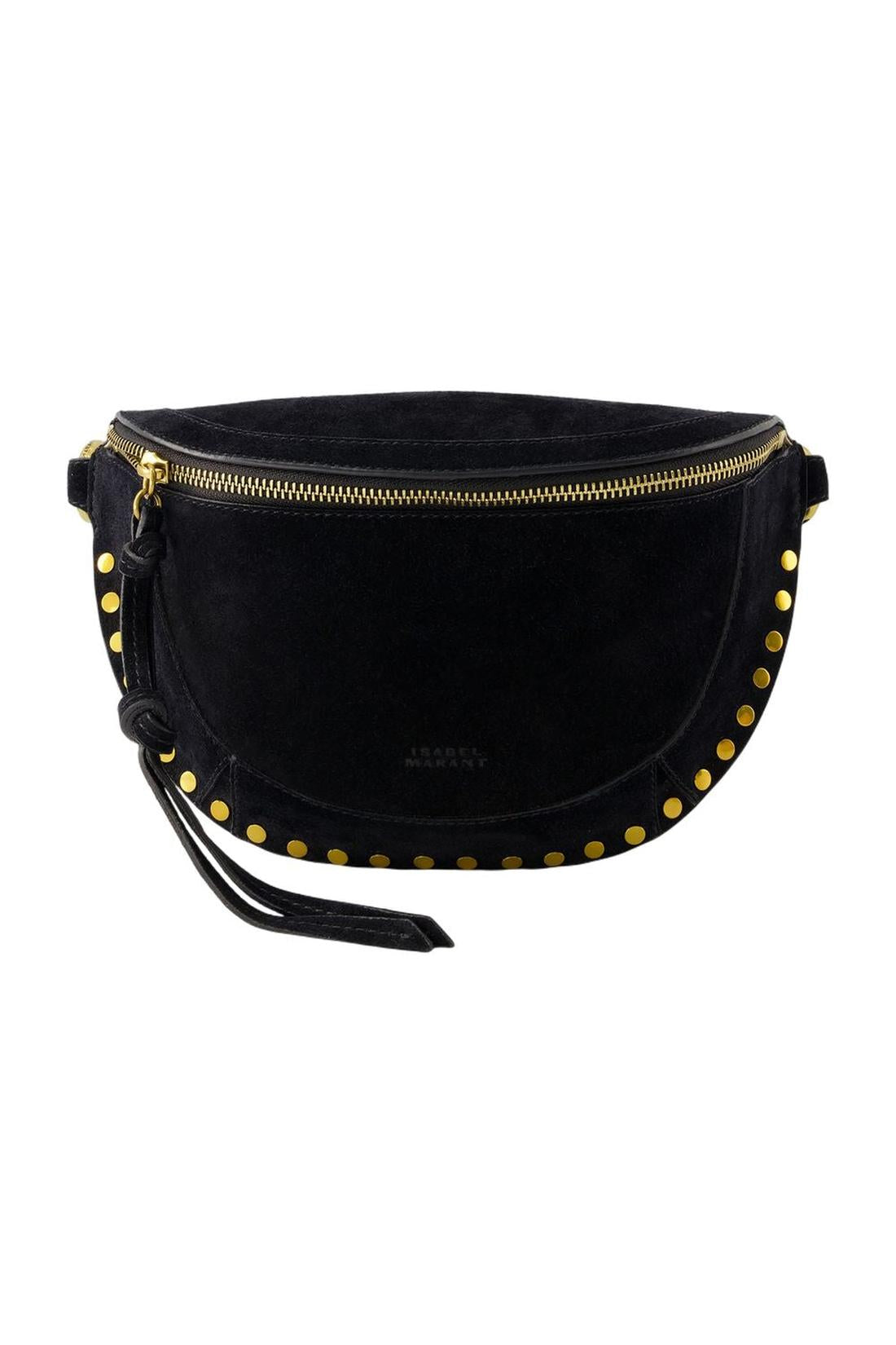 Isabel Marant-Skano Schultertasche - Isabel Marant - Leder - Schwarz-Taschen-Black-Deal-Outlet-by-ARCHIVIST