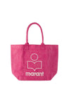 Isabel Marant-Einkaufstasche Yenky - Isabel Marant - Baumwolle - Rosa-Taschen-Black-Deal-Outlet-by-ARCHIVIST