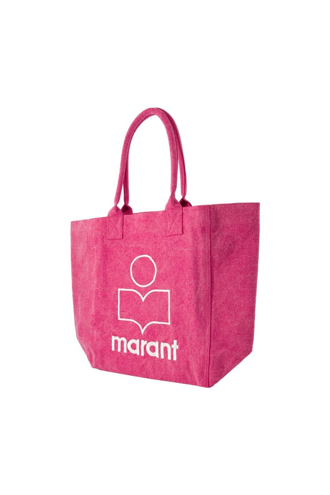 Isabel Marant-Einkaufstasche Yenky - Isabel Marant - Baumwolle - Rosa-Taschen-Black-Deal-Outlet-by-ARCHIVIST