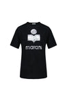 Isabel Marant-Zewel Gz T-Shirt - Isabel Marant - Leinen - Schwarz-Shirts-Black-Deal-Outlet-by-ARCHIVIST