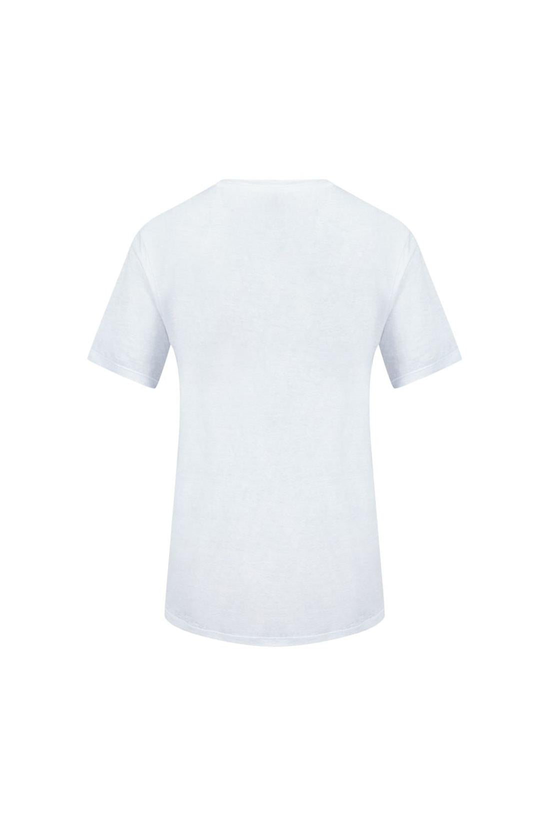 Isabel Marant-Zewel Gz T-Shirt - Isabel Marant - Leinen - Weiß-Shirts-Black-Deal-Outlet-by-ARCHIVIST