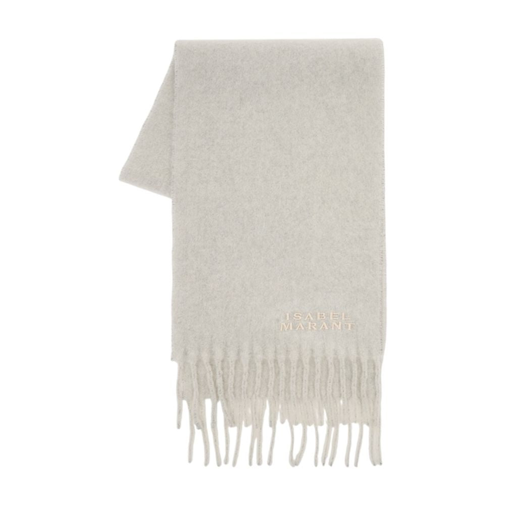 Firny Schal - Isabel Marant - Wolle - Grau