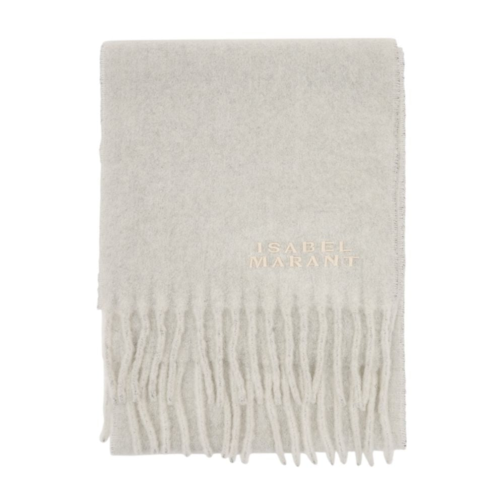 Firny Schal - Isabel Marant - Wolle - Grau