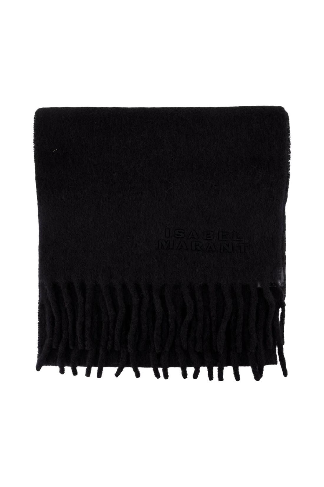 Isabel Marant-Firny Gz Schal - Isabel Marant - Wolle - Schwarz-Outdoor-Black-Deal-Outlet-by-ARCHIVIST