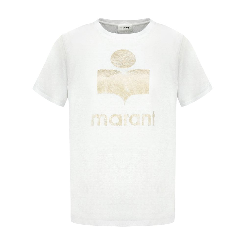 T-Shirt Zewel – Isabel Marant – Leinen – Weiß
