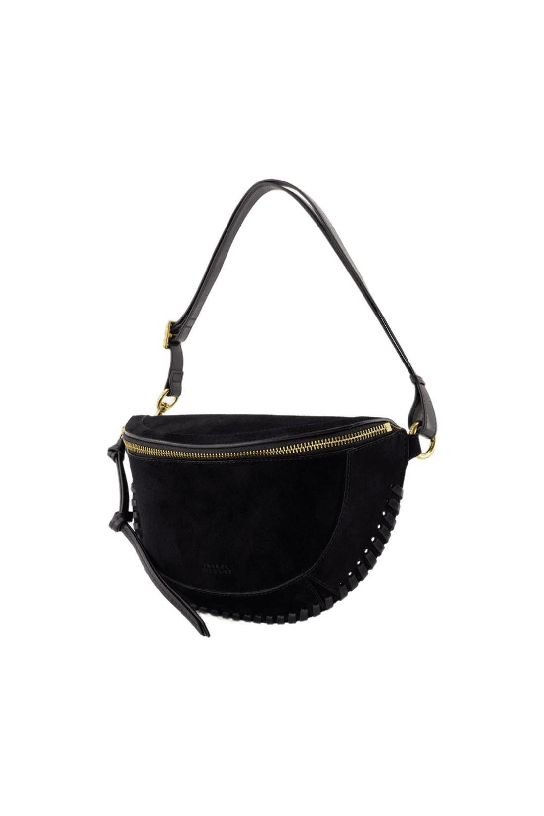 Isabel Marant-Skano Schultertasche - Isabel Marant - Leder - Schwarz-Taschen-Black-Deal-Outlet-by-ARCHIVIST