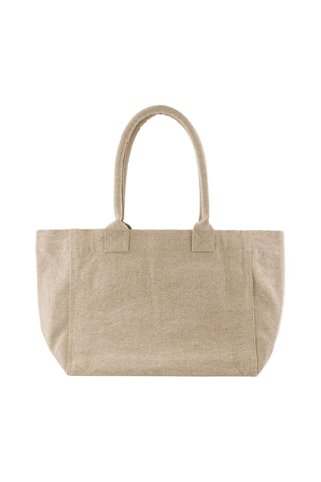 Isabel Marant-Yenky Schultertasche - Isabel Marant - Baumwolle - Beige-Taschen-Black-Deal-Outlet-by-ARCHIVIST