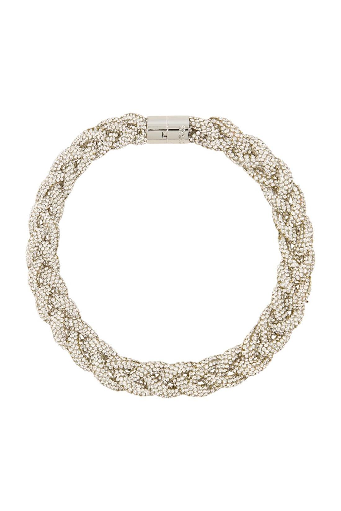 Isabel Marant-Halskette mit Halsband - Isabel Marant - Glas - Silber-Schmuck-Black-Deal-Outlet-by-ARCHIVIST