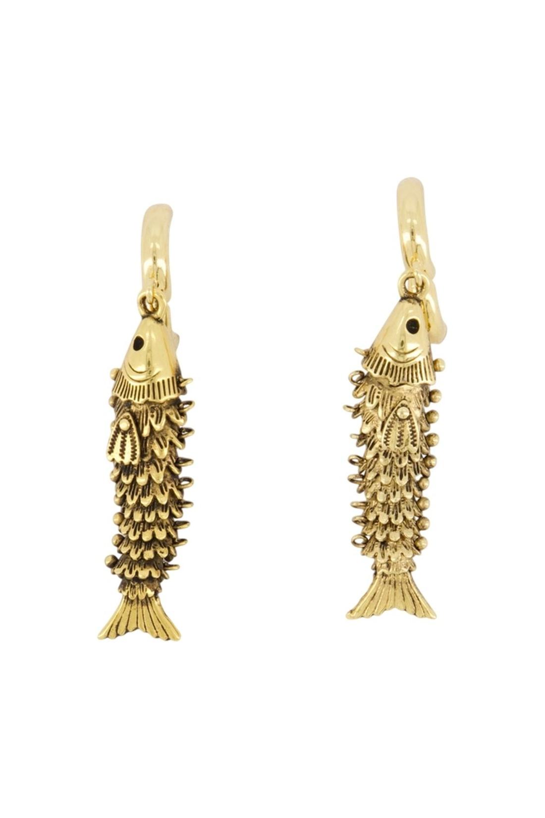 Ohrringe Pendant Ga - Isabel Marant - Metall - vergoldet