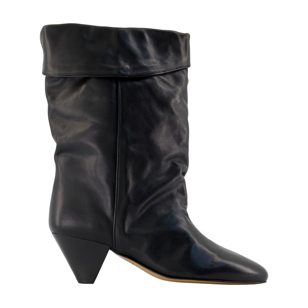Dalby-Stiefel – Isabel Marant – Leder – Schwarz