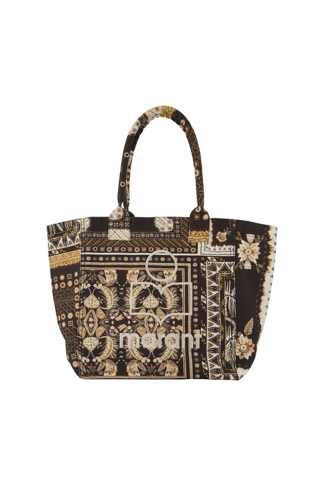 Small Yenky Ge Cabas - Isabel Marant - Cotton - Black