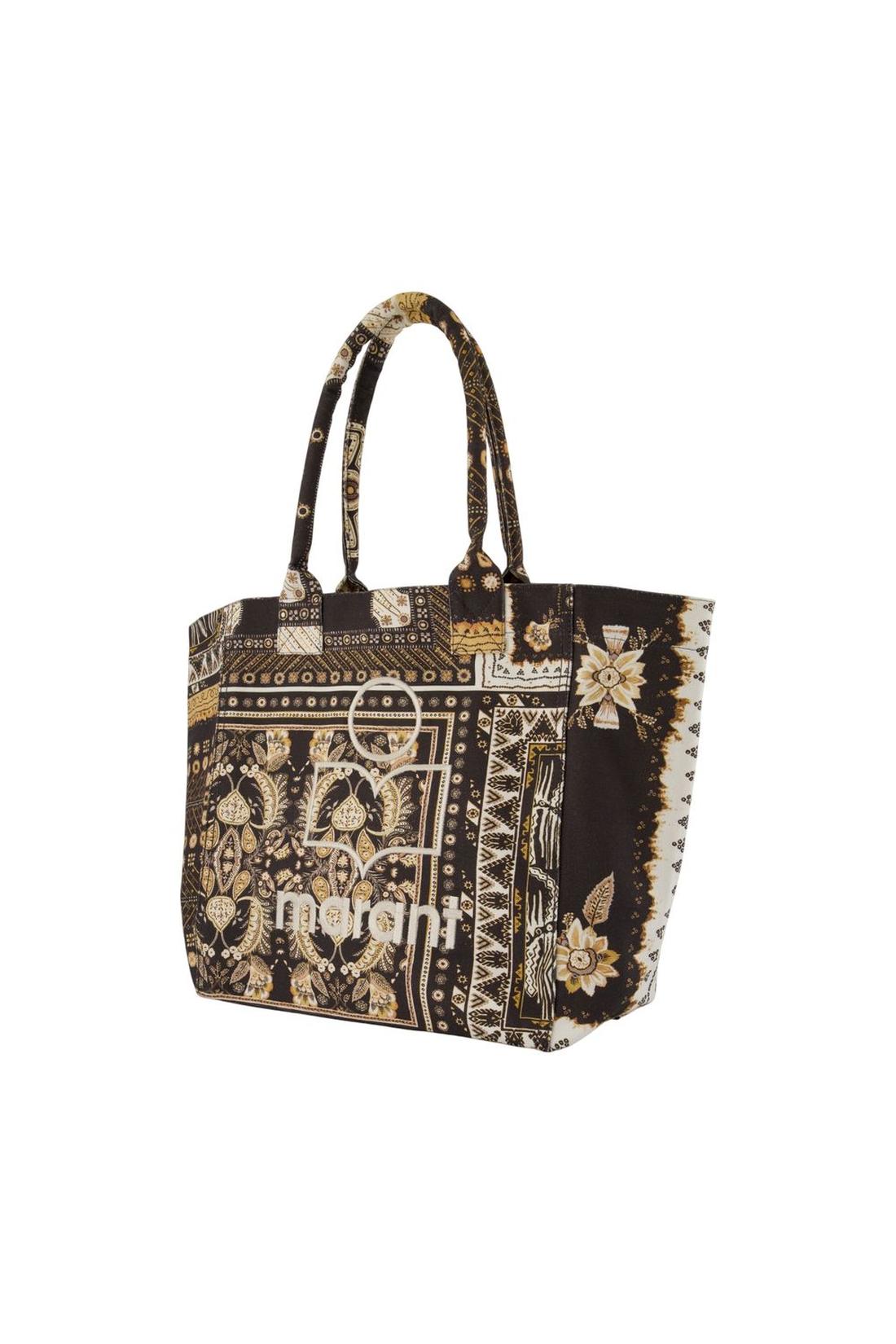 Small Yenky Ge Cabas - Isabel Marant - Cotton - Black