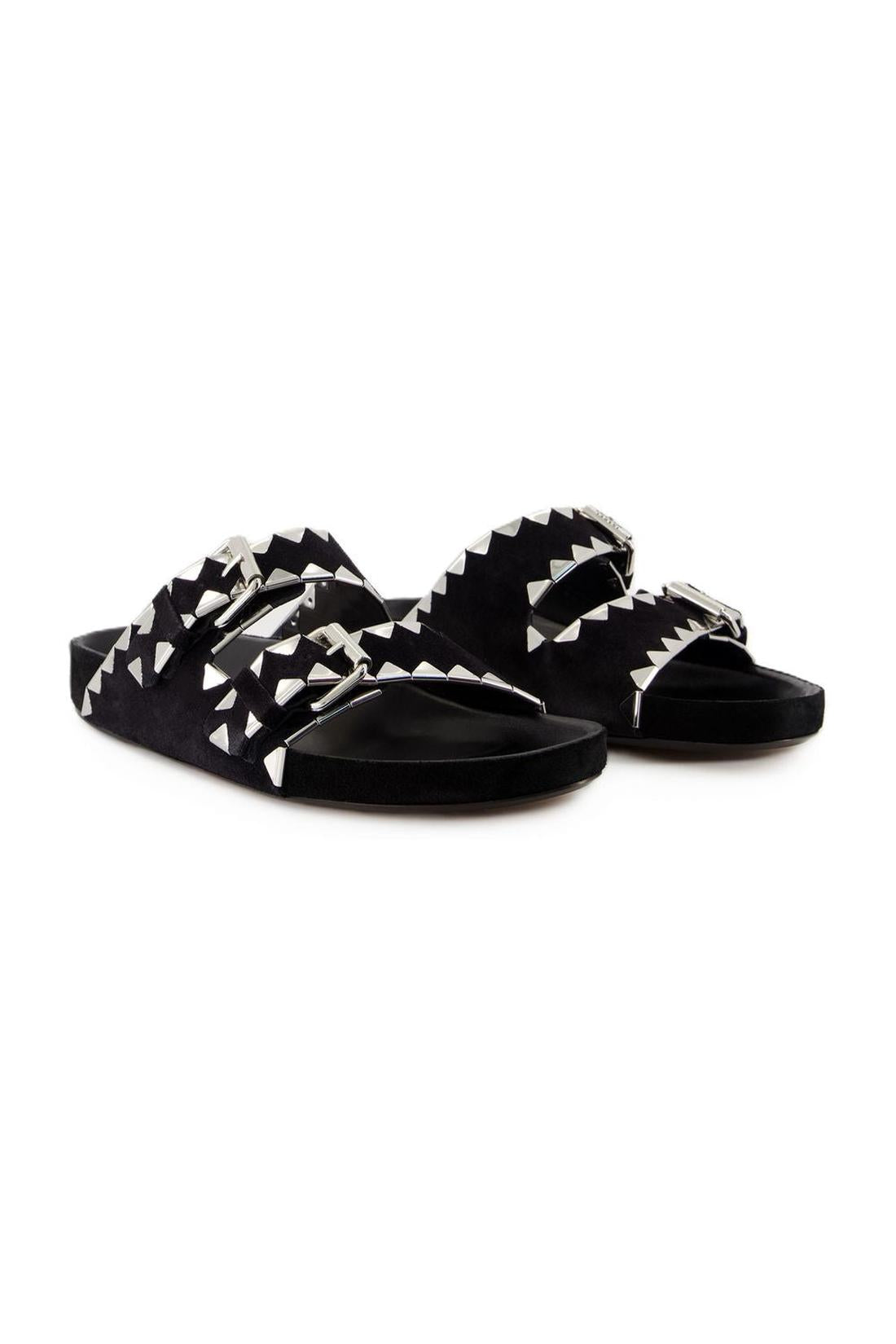 Lennyo Sandalen - Isabel Marant - Leder - Schwarz