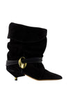 Isabel Marant-Stiefel Edrika Gz - Isabel Marant - Leder - Schwarz-schuhe / stiefel-Black-Deal-Outlet-by-ARCHIVIST