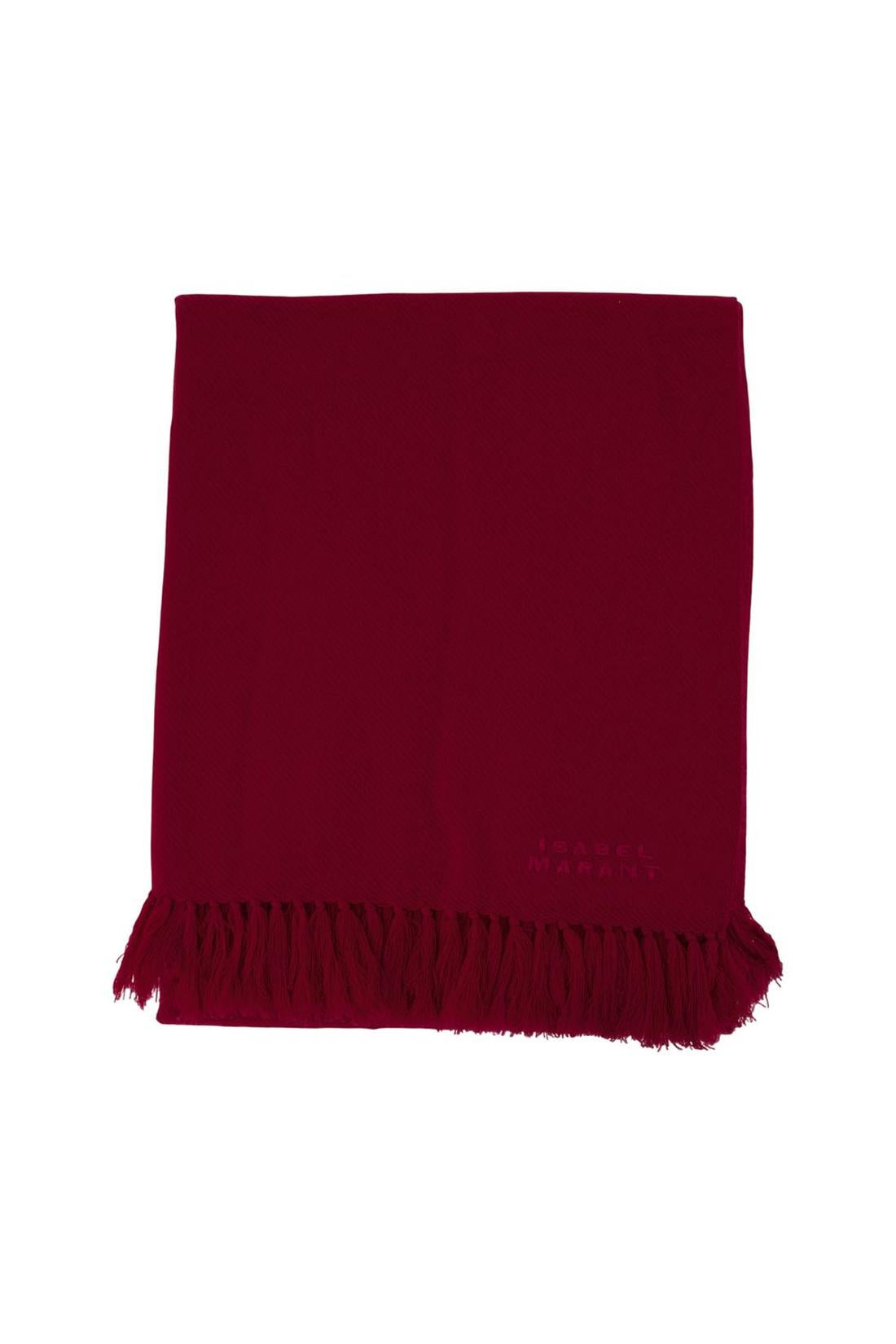 Isabel Marant-Vilana Gb Schal - Isabel Marant - Baumwolle - Violett-Outdoor-Black-Deal-Outlet-by-ARCHIVIST