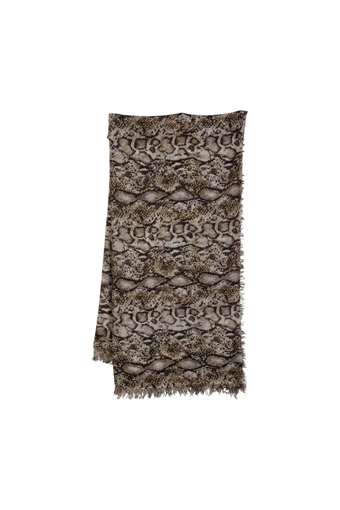 Isabel Marant-Schal Madicia Gb - Isabel Marant - Wolle - Neutral-Outdoor-Black-Deal-Outlet-by-ARCHIVIST