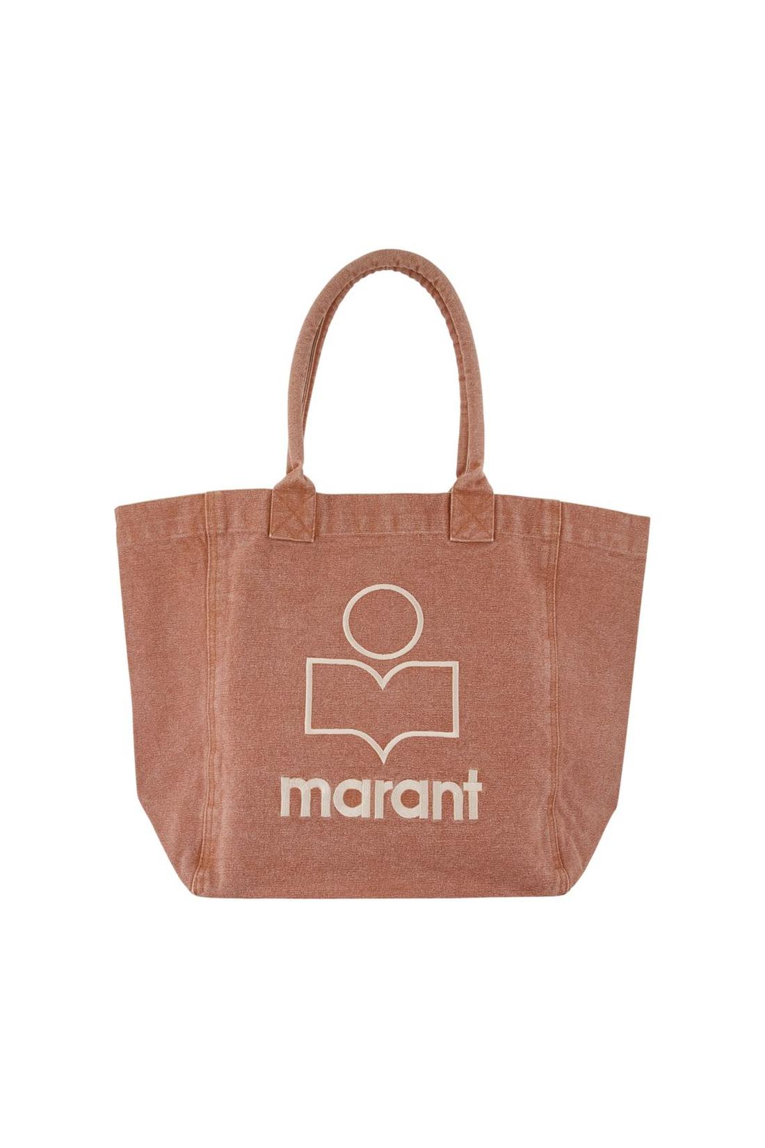 Isabel Marant-Einkaufstasche Yenky Gz - Isabel Marant - Baumwolle - Neutral-Taschen-Black-Deal-Outlet-by-ARCHIVIST