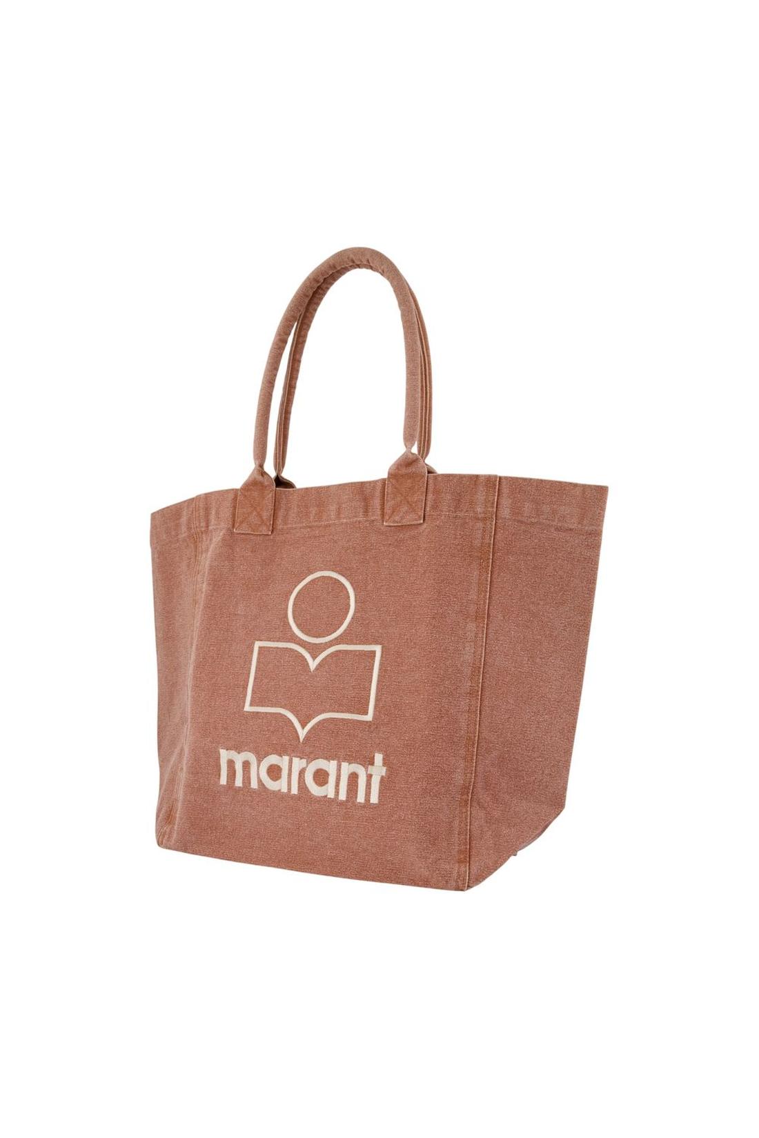 Isabel Marant-Einkaufstasche Yenky Gz - Isabel Marant - Baumwolle - Neutral-Taschen-Black-Deal-Outlet-by-ARCHIVIST