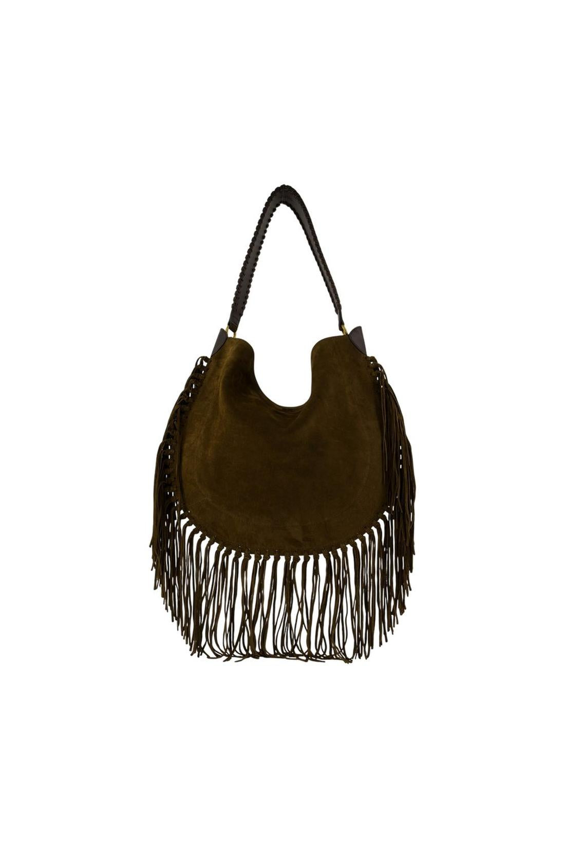 Oskan Soft Ga Schultertasche - Isabel Marant - Leder - Braun