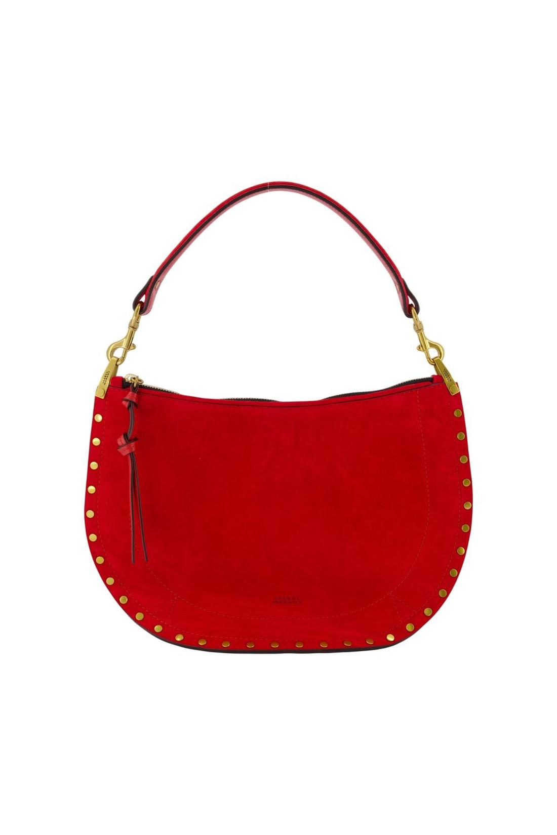 Isabel Marant-Oskan Gz Schultertasche - Isabel Marant - Leder - Rot-Taschen-Black-Deal-Outlet-by-ARCHIVIST