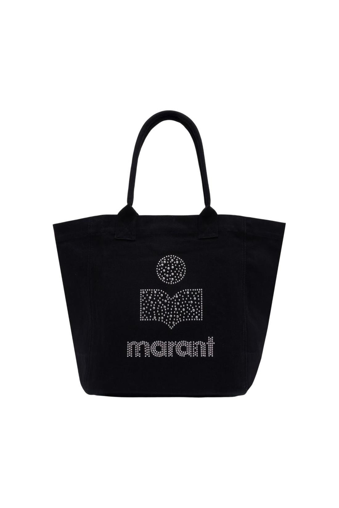 Isabel Marant-Einkaufstasche Yenky Gf - Isabel Marant - Baumwolle - Schwarz-Taschen-Black-Deal-Outlet-by-ARCHIVIST