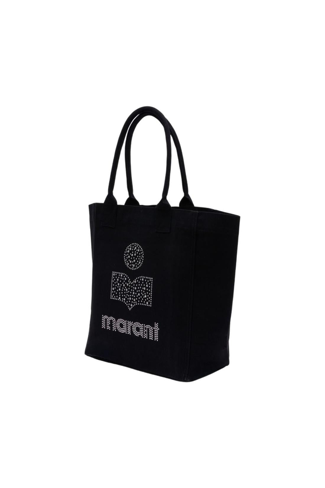 Isabel Marant-Einkaufstasche Yenky Gf - Isabel Marant - Baumwolle - Schwarz-Taschen-Black-Deal-Outlet-by-ARCHIVIST